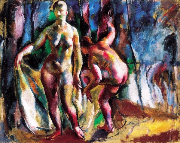 Main Product Photo of Furdozok Painting by Vilmos Aba Novak
