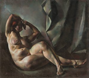 Studia Aktu by Vilmos Aba-Novak Oil Painting