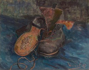 A Pair of Boots by Vincent van Gogh Oil Painting