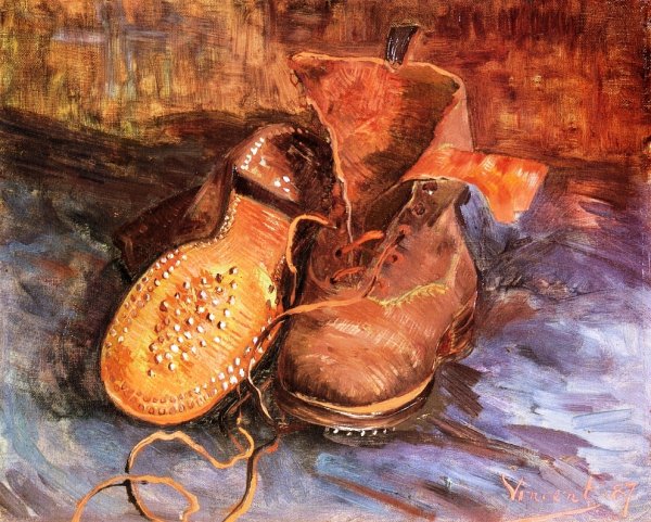 Main Product Photo of A Pair of Shoes 3 Painting by Vincent van Gogh
