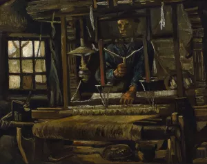 A Weaver's Cottage by Vincent van Gogh Oil Painting