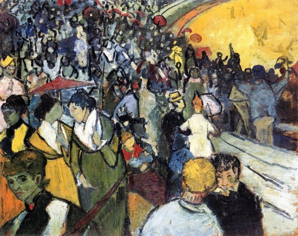 Main Product Photo of Arena at Arles Painting by Vincent van Gogh