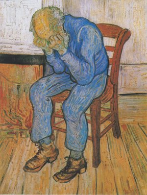 At Eternity's Gate by Vincent van Gogh Oil Painting