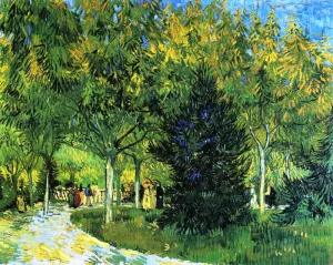 Avenue in the Park by Vincent van Gogh Oil Painting