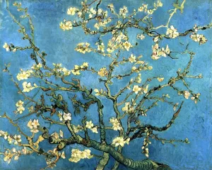 Branches with Almond Blossom Oil Painting by Vincent Van Gogh - Best Seller