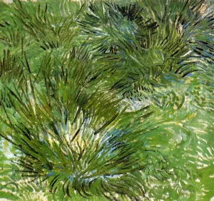 Clumps of Grass by Vincent van Gogh Oil Painting