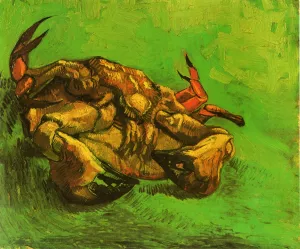 Crab on Its Back by Vincent van Gogh Oil Painting