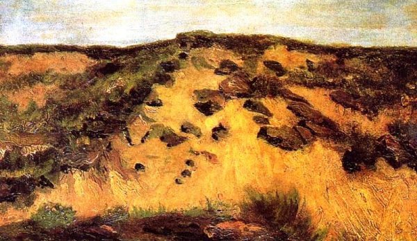 Main Product Photo of Dunes Painting by Vincent van Gogh