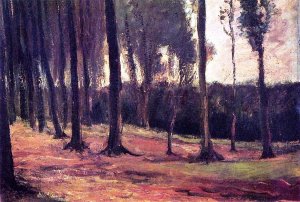 Edge of a Wood Oil painting by Vincent van Gogh