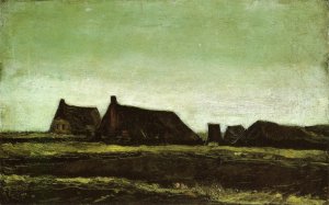 Farms by Vincent van Gogh Oil Painting