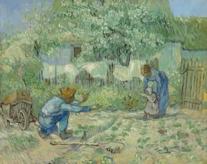 First Steps, after Millet by Vincent van Gogh Oil Painting