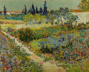 Garden at Arles by Vincent van Gogh Oil Painting