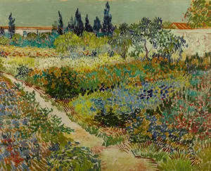 Garden at Arles by Vincent van Gogh Oil Painting