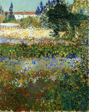 Garden with Flowers