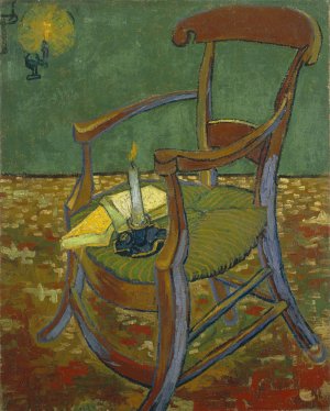 Gauguin's Chair by Vincent van Gogh Oil Painting