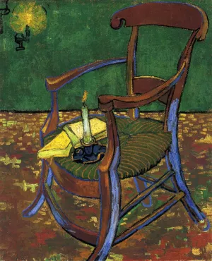 Gauguin's Chair by Vincent van Gogh - Oil Painting Reproduction