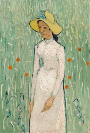 Girl in White by Vincent van Gogh Oil Painting