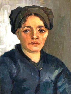Head of a Peasant Woman Oil painting by Vincent van Gogh
