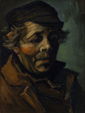 Head Of A Peasant by Vincent van Gogh Oil Painting