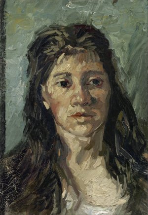 Head Of A Prostitute by Vincent van Gogh Oil Painting