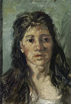 Head Of A Prostitute by Vincent van Gogh Oil Painting
