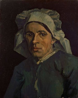 Head Of A Woman 2 by Vincent van Gogh Oil Painting
