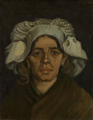 Head Of A Woman 3 by Vincent van Gogh Oil Painting