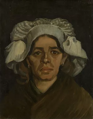 Head Of A Woman 3 by Vincent van Gogh Oil Painting