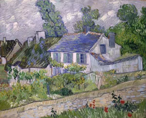 Houses at Auvers by Vincent van Gogh Oil Painting