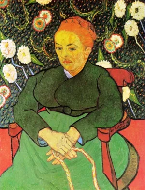 La Berceuse Augustine Roulin II by Vincent van Gogh - Oil Painting Reproduction