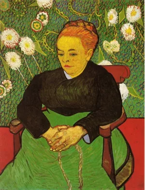 La Berceuse Augustine Roulin by Vincent van Gogh - Oil Painting Reproduction