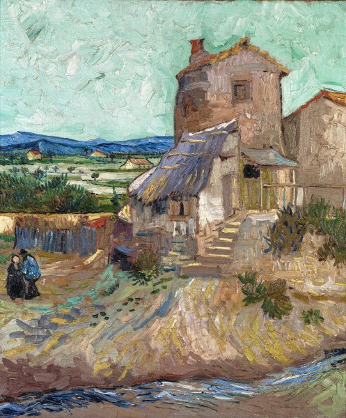 La Maison de la Crau  by Vincent van Gogh - Hand-Painted Oil Painting Reproduction
