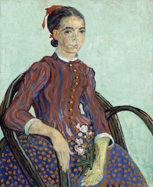 La Mousme by Vincent van Gogh Oil Painting