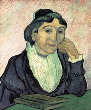 L'Arlesienne, Portrait of Madame Ginoux by Vincent van Gogh Oil Painting