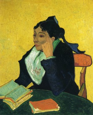 L'Arlesienne, Portrait of Madame Ginoux by Vincent van Gogh Oil Painting