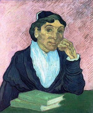 L'Arlesienne, Portrait of Madame Ginoux by Vincent van Gogh Oil Painting