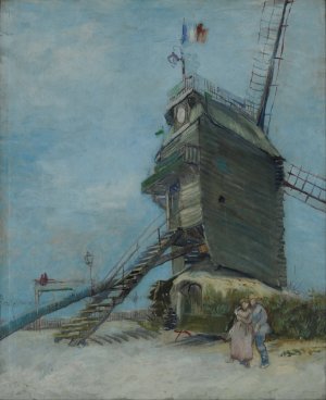 Le Moulin de la Galette by Vincent van Gogh Oil Painting