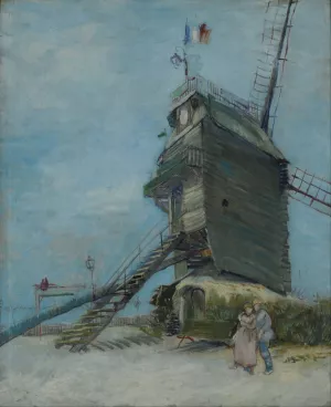 Le Moulin de la Galette by Vincent van Gogh Oil Painting