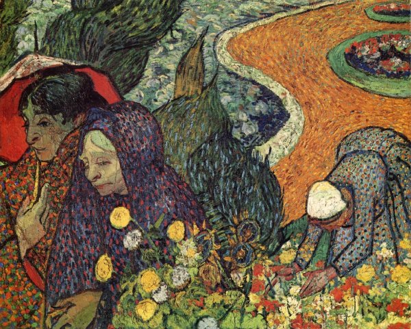 Memory of the Garden of Eden by Vincent van Gogh - Hand-Painted Oil Painting Reproduction