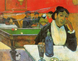 Night Cafe in Arles Madame Ginoux by Vincent van Gogh Oil Painting