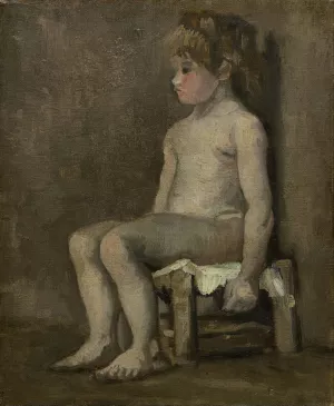 Nude Girl, Seated by Vincent van Gogh Oil Painting