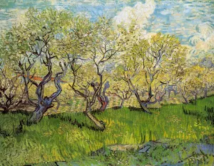 Orchard in Blossom by Vincent van Gogh Oil Painting