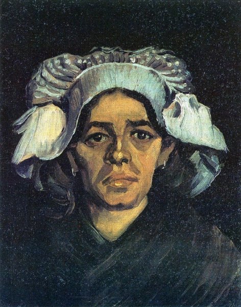 Main Product Photo of Peasant Woman, Portrait of Gordina de Groot II Painting by Vincent van Gogh