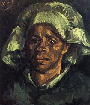 Peasant Woman, Portrait of Gordina de Groot by Vincent van Gogh Oil Painting