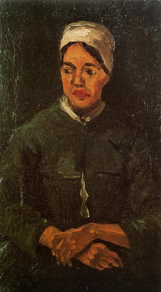 Peasant Woman, Seated by Vincent van Gogh - Hand-Painted Oil Painting Reproduction