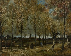 Poplars near Nuenen by Vincent van Gogh Oil Painting