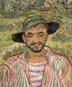 Portrait of a Young Peasant by Vincent van Gogh - Oil Painting Reproduction