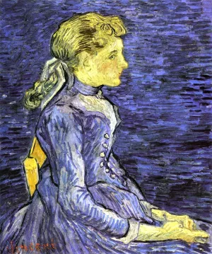 Portrait of Adeline Ravoux III painting by Vincent van Gogh