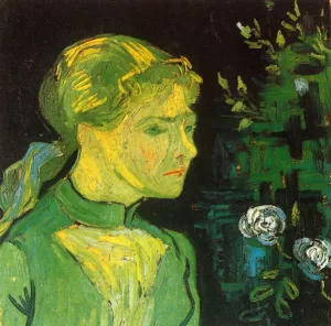 Portrait of Adeline Ravoux Oil painting by Vincent van Gogh