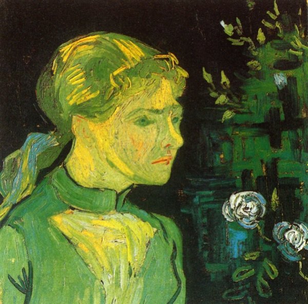Portrait of Adeline Ravoux by Vincent van Gogh - Hand-Painted Oil Painting Reproduction